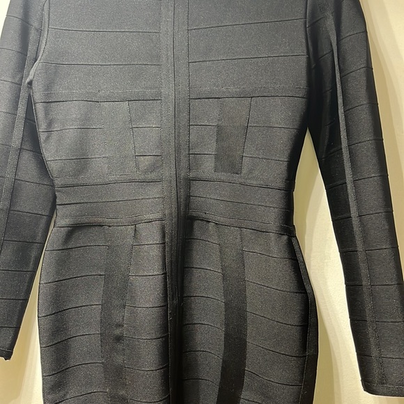NWOT Black bandage dress - Picture 4 of 5
